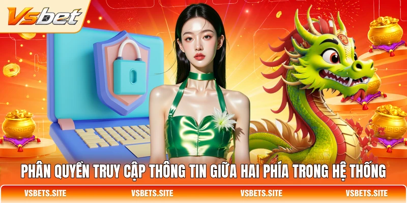 Phân quyền truy cập thông tin giữa hai phía trong hệ thống
